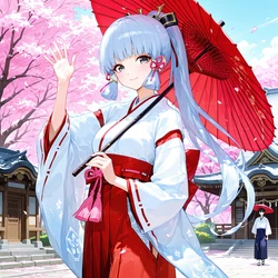 [AI Generated] 神里綾華 (Ayaka Kamisato)