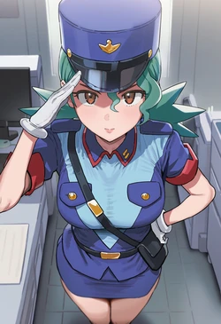 [Nakanaka Nana] Officer Jenny [AI Generated]