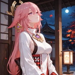 [AI Generated] 八重 神子