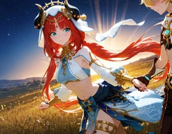 [AI Generated] ■ ニィロウ 豊穣開花 ■
