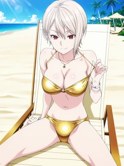 [Kurohime] 薙切アリス（ビキニ）[AI Generated]