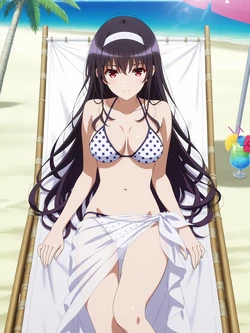 [Kurohime] 霞ヶ丘詩羽（ビキニ）[AI Generated]