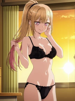 [Kurohime] 喜多川海夢（下着）[AI Generated]