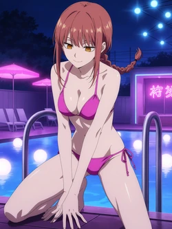 [Kurohime] マキマ（ナイトプール）[AI Generated]