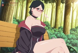 Boruto - Sarada Uchiha (park) [Juanpi Amvs] [AI Generated]