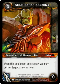World of Warcraft TCG Collection (5) 魔兽世界集换卡牌合集（5）