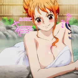 [aquamarine]温泉で犯されるナミ[ENG] [AI Generated]