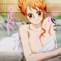[aquamarine]温泉で犯されるナミ[CNG] [AI Generated]