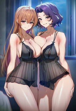 ChocoPizza - Hamaoka Azusa + Kotegawa Nanaka (285) [AI Generated]