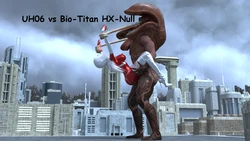 [XognaM Test.Ver] UH06 vs Bio-Titan HX-Null [3D] [AI Generated]