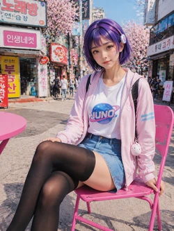 【crystaL】AI stocking photo of Overwatch character 02 [AI Generated]