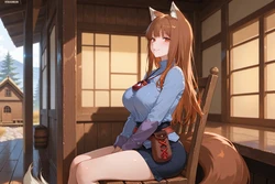 [SamAiArtist] Holo x Dog Original Patreon DL [AI Generated]