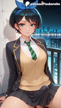 [TsukoNeko] Ruka Sarashina (Kanojo, Okarishimasu | Rent-A-Girlfriend) [AI Generated]