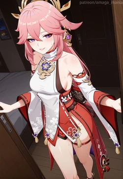 [AI_Omaga] Guuji Yae (Genshin Impact) [AI Generated]