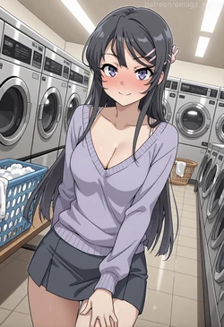 [AI_Omaga] Mai Sakurajima (Rascal Does Not Dream of Bunny Girl Senpai) [AI Generated]