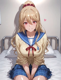 (Oki Senpai) 🍈🍈蓝羽浅葱 藍羽浅葱 Asagi Aiba [AI Generated]
