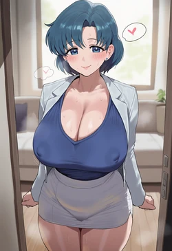 神羅天征 -Pretty Guardian Sailor Moon- Ami Mizuno [AI Generated]]