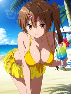 [Kurohime] 丹生谷森夏（ビキニ）[AI Generated]