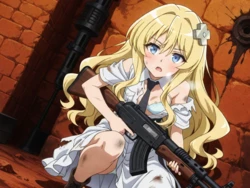 [Pixiv] けん/Ken (7465870) - Combatants Will Be Dispatched! Kisaragi Alice [AI Generated]