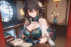 [SamAiArtist] Ruan Mei x Group Original Patreon DL [AI Generated]