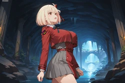 [SamAiArtist] Nishikigi Chisato x Black Dragon Original Patreon DL [AI Generated]