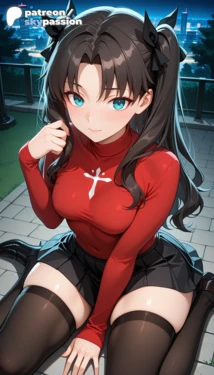 [SkyPassion] Rin Tohsaka (Fate/stay night) [AI Generated]