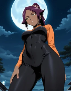 Yoruichi ,(Velora Ai),Bleach, [AI Generated]