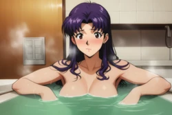 [Lanitth] boring afternoons - Misato x Shinji [AI Generated]