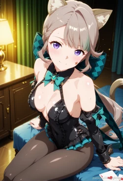 [AIusagichan] Genshin Impact リネット Lynette [AI Generated]