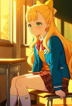 カトリナ・グリーベルちゃん教室で一人えっち [AI Generated]
