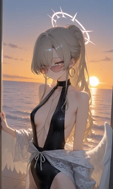 [Fun] nagisa (swimsuit) [AI Generated] [Uncensored]