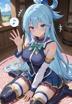[prprbecause] Aqua (Kono Subarashii Sekai ni Shukufuku o!) [AI Generated]