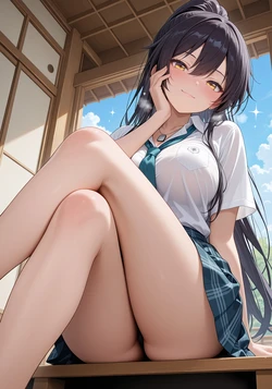 [prprbecause] Shirase Sakuya (The Idolmaster) [AI Generated]