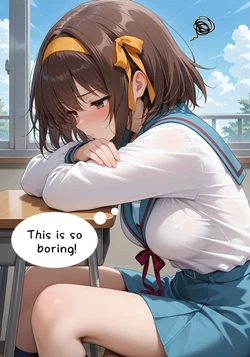 [prprbecause] Suzumiya Haruhi (Suzumiya Haruhi no Yūutsu) [AI Generated]