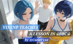 Cutie Fyxe - VixenP Teaches a Lesson in BBC [AI Generated]