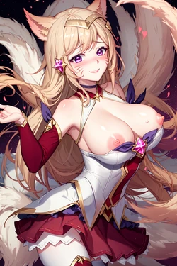 [SultrySpark] [V1] [2024-02-26] - Ahri, Jewelry Bonney, Jinx, Lillia [AI] [19] [AI Generated]