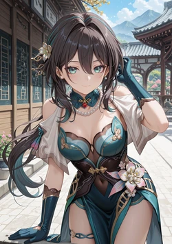 [prprbecause] Ruan Mei (Honkai: Star Rail) [AI Generated]