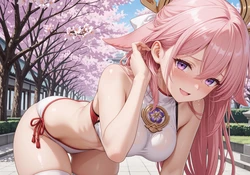 [prprbecause] Yae Miko (Genshin Impact) [AI Generated]