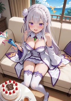 [prprbecause] Emilia (Re:Zero) [AI Generated]