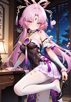 [prprbecause] Fu Xuan (Honkai: Star Rail) [AI Generated]