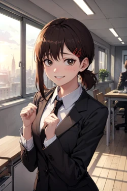[SultrySpark] [V1] [2024-04-30] - Higashiyama Kobeni, Uraraka Ochako [27] [AI Generated]