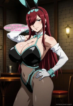 [Setsuna] Erza Scarlet / エルザ・スカーレット (Extras) (Patreon) [AI Generated]