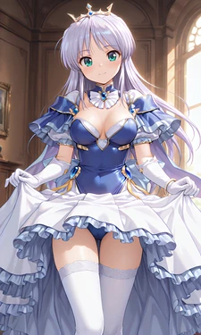 フィーナ姫のふたりエッチ [AI Generated]