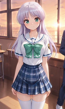 フィーナちゃんの学校でふたりエッチ [AI Generated]