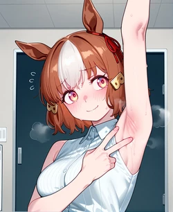 @mae_com00 - Umamusume - Armpit fetish [AI Generated]