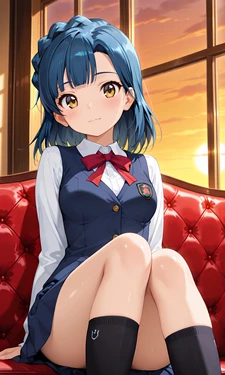 七尾百合子ちゃんのおもちゃで一人えっち [AI Generated]