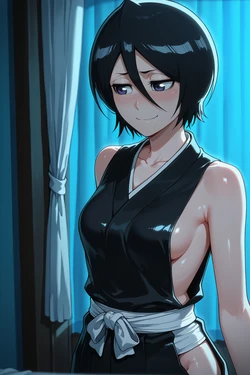 [TemptArt] Rukia Kuchiki - Fulfilling Night - Monthly Exclusives [AI Generated]