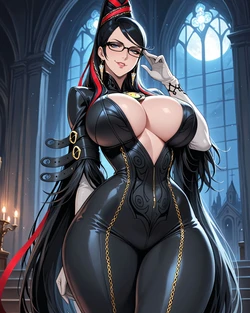 [Konoha Waifus] Bayonetta [AI Generated]