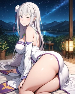 [Konoha Waifus] Emilia [AI Generated]
