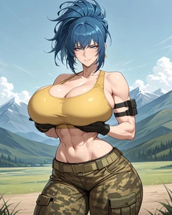 [Konoha Waifus] Leona [AI Generated]